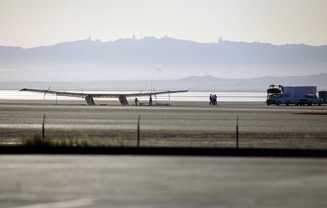 Awaiting First in a Series of Development Flights