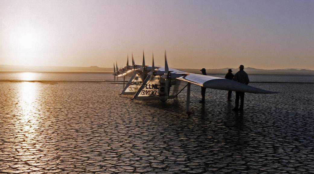 Flight Preparation at Sunrise