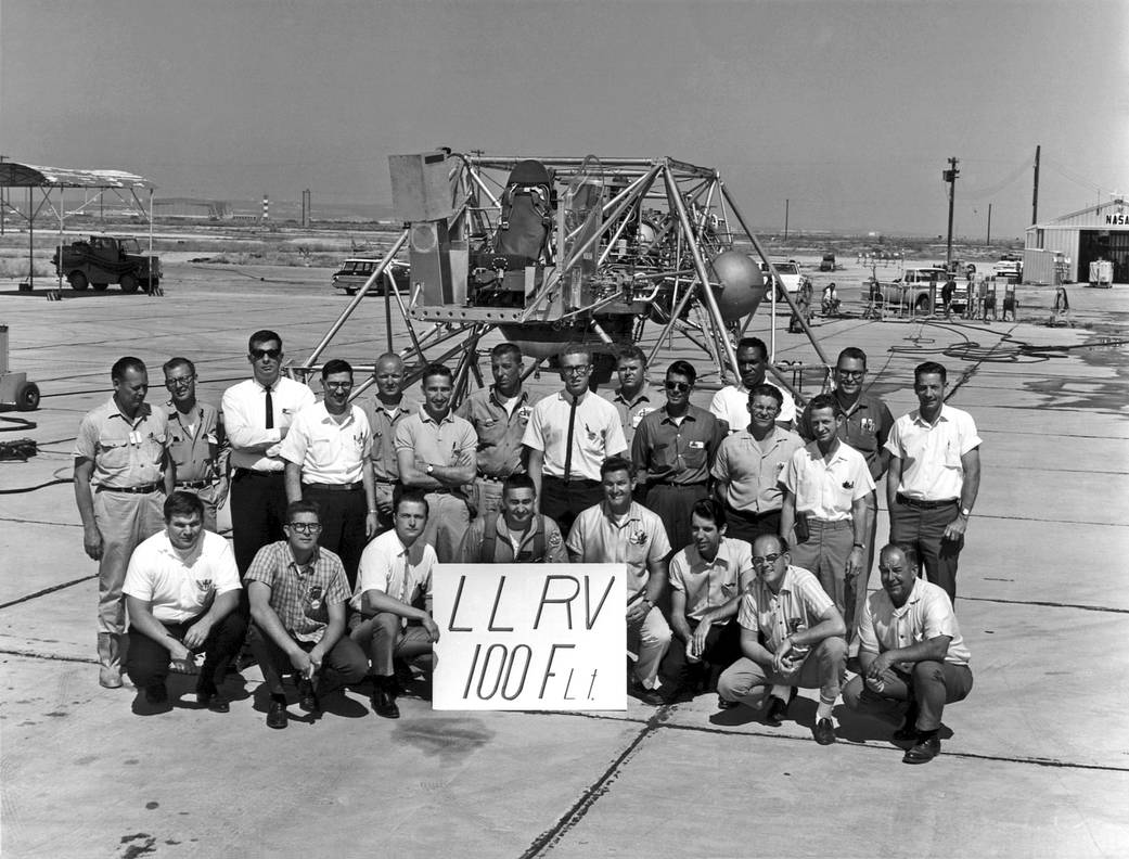LLRV Team Celebrates 100th Flight