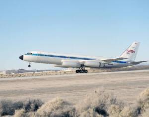 CV-990 Landing Systems Research Aircraft