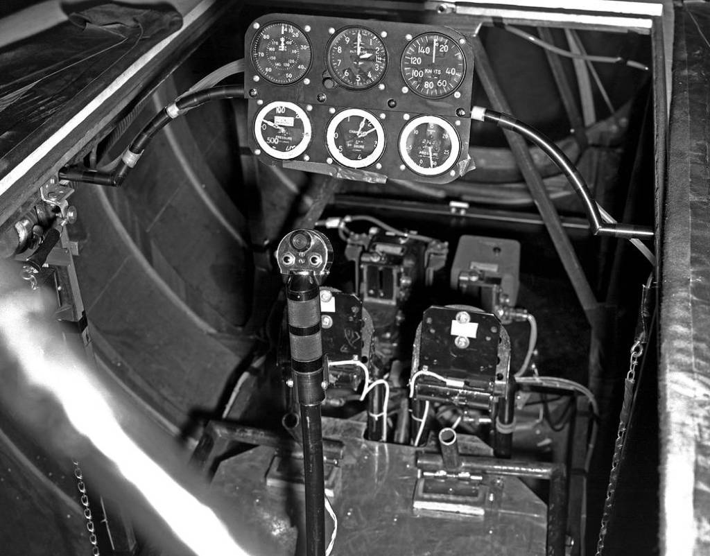 Cockpit Configuration of M2-F1 Lifting Body