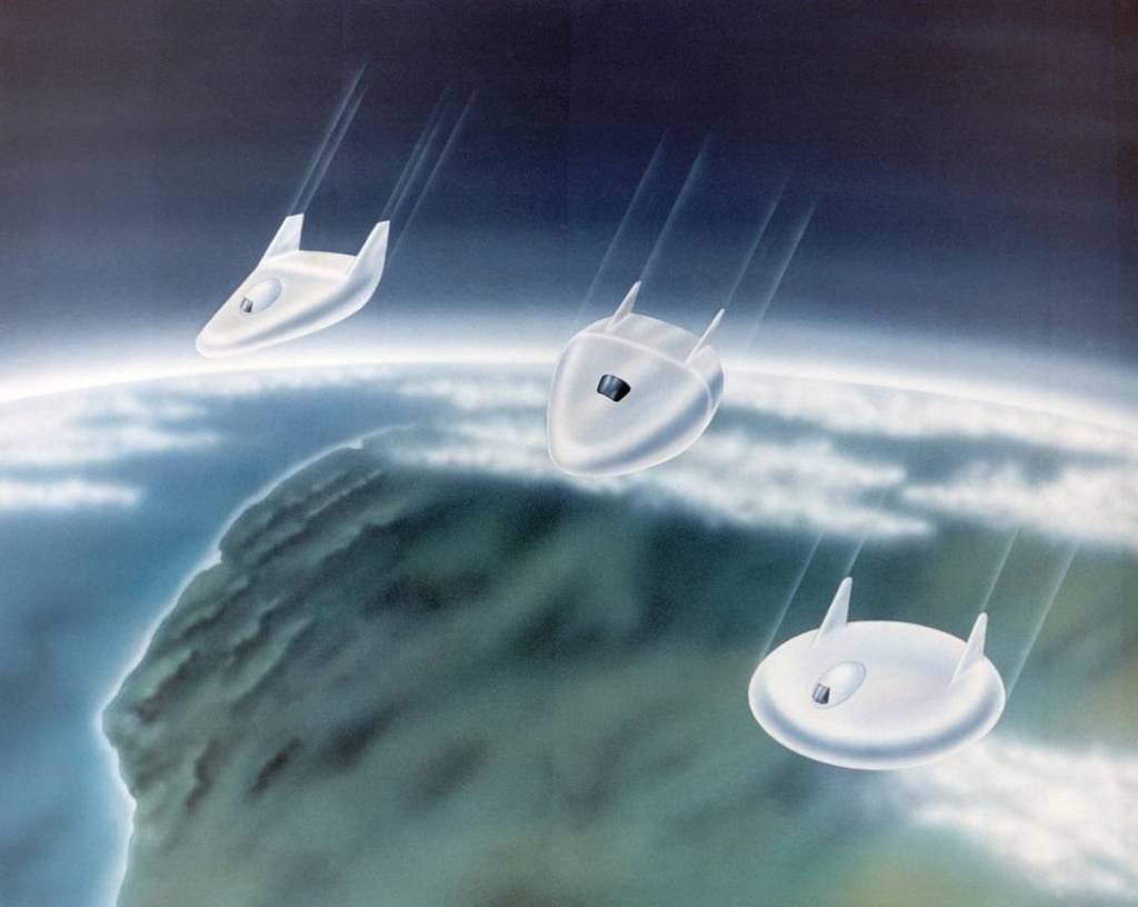 Reed's Three Proposed Lifting Body Shapes 