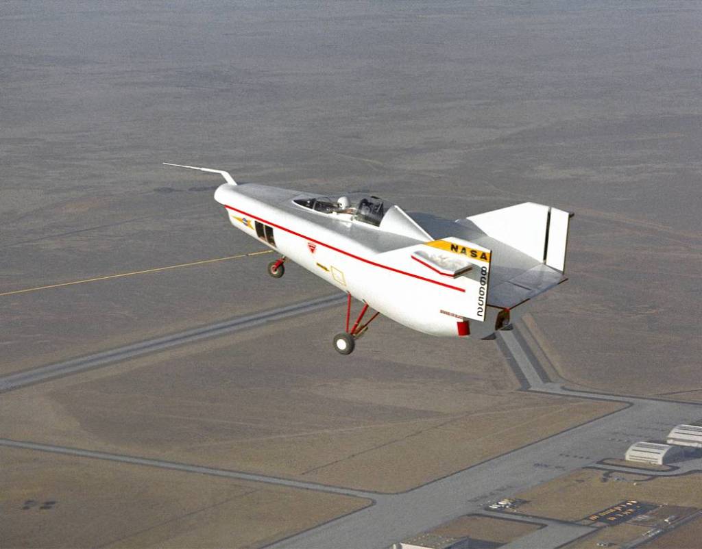 Early Tow Test of the M2-F1 Lifting Body