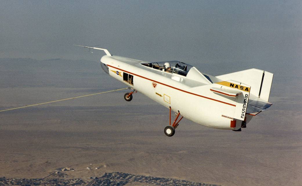 Air-Tow of M2-F1 Lifting Body