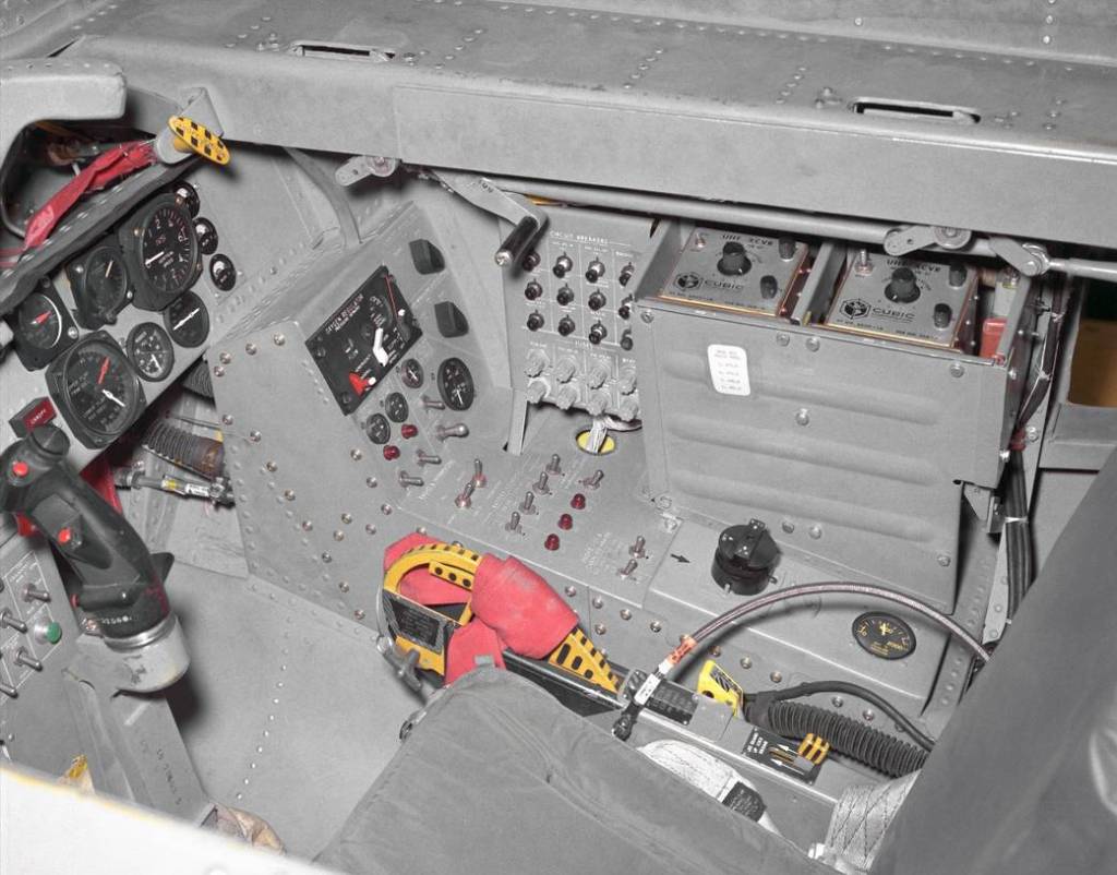 Right Side, Cockpit Instrumentation Panel – M2-F2 Lifting Body