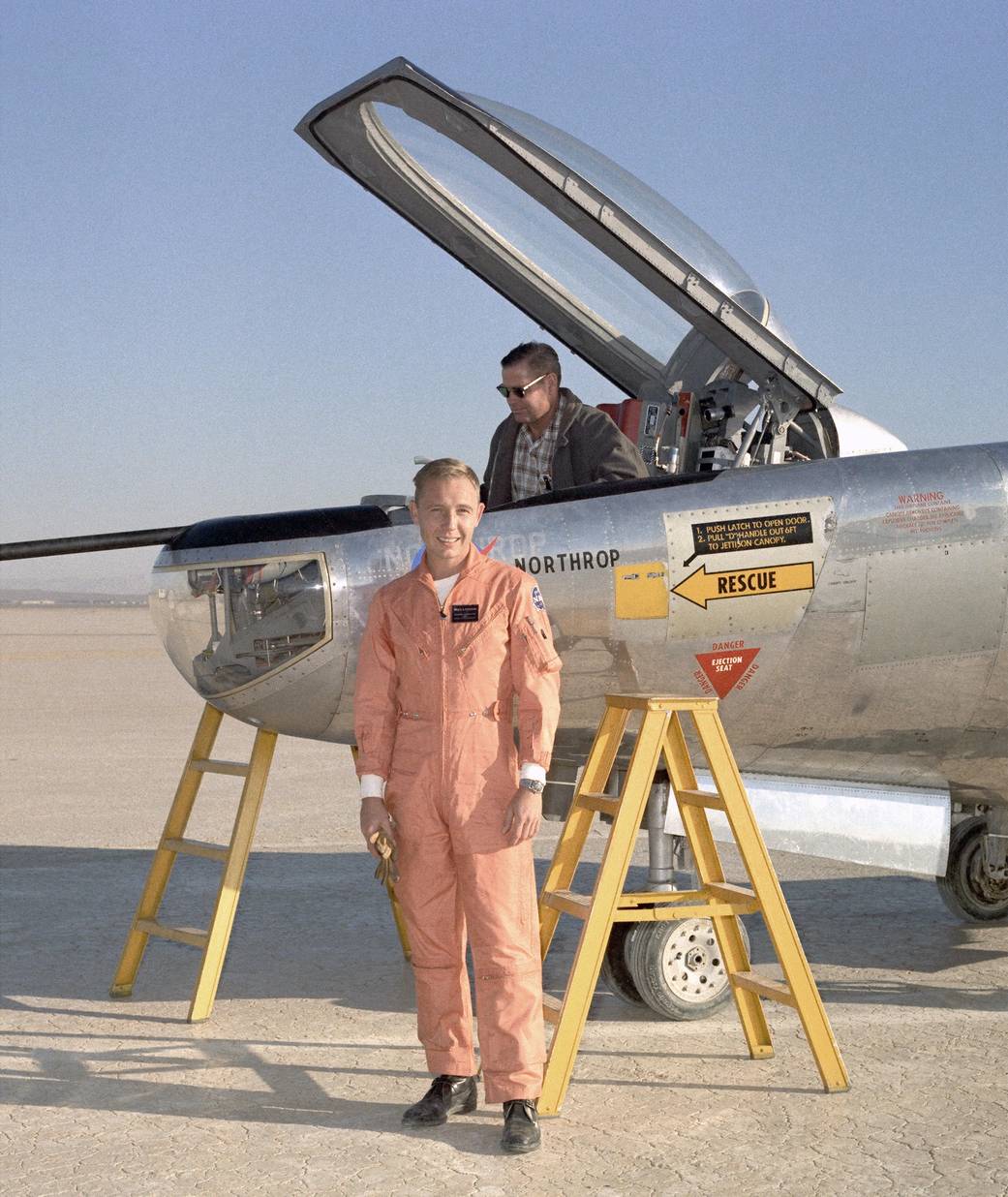 NASA Pilot Bruce Peterson and the M2-F2 Lifting Body