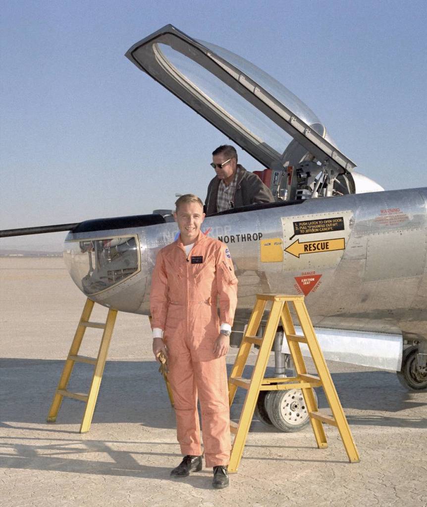 NASA Pilot Bruce Peterson and the M2-F2 Lifting Body