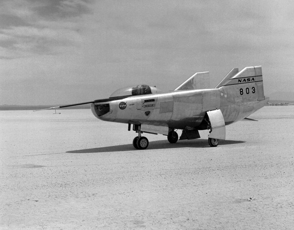 Lakebed Shot of Newly Redesigned M2-F3