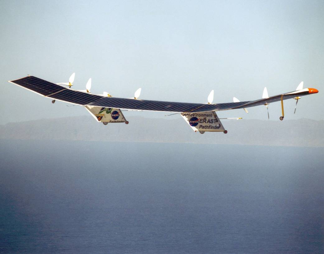In Flight Over Hawaii