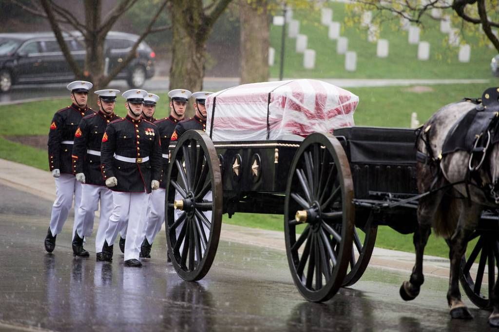 Interment of John Glenn