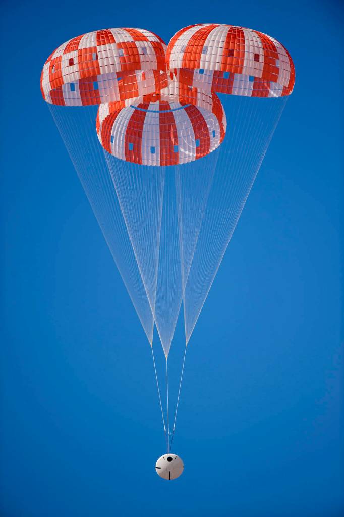 NASA’s Orion Spacecraft Parachutes Tested at U.S. Army Yuma Proving Ground