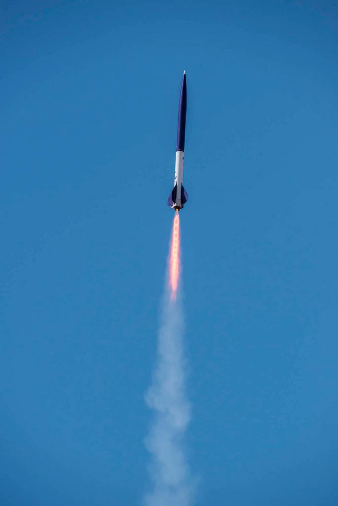 Rocket Blasts Off During 2017 Student Launch Challenge