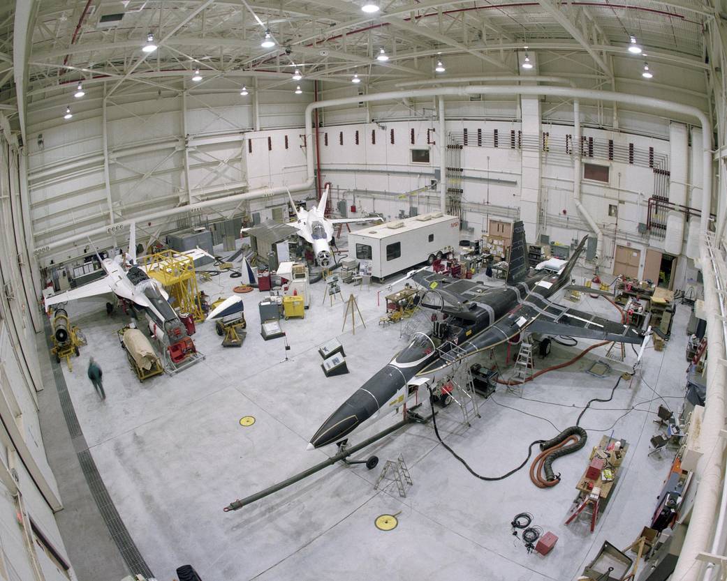 RAIF Hangar Bays 1 and 2