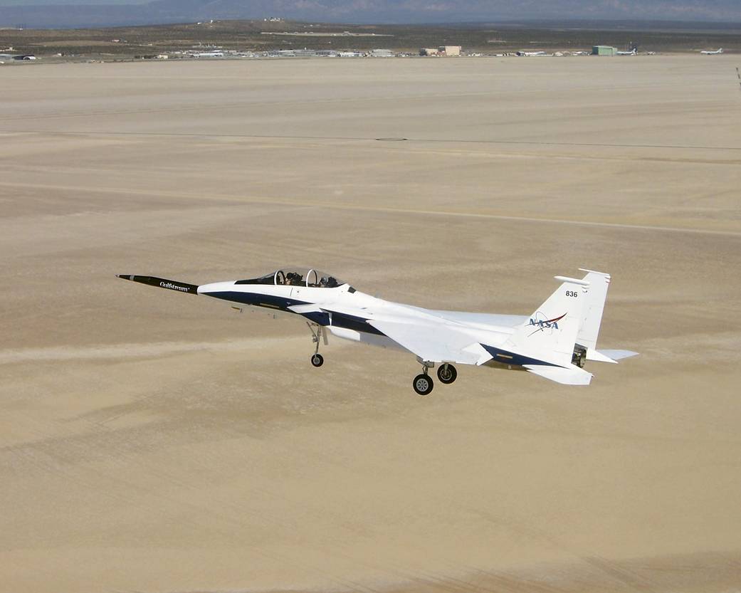 Landing after First Evaluation Flight