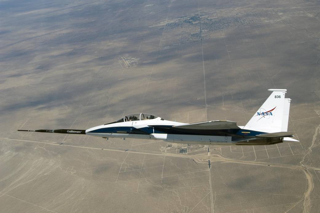 Sonic Boom Mitigator on F-15B #836
