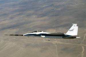 Sonic Boom Mitigator on F-15B #836
