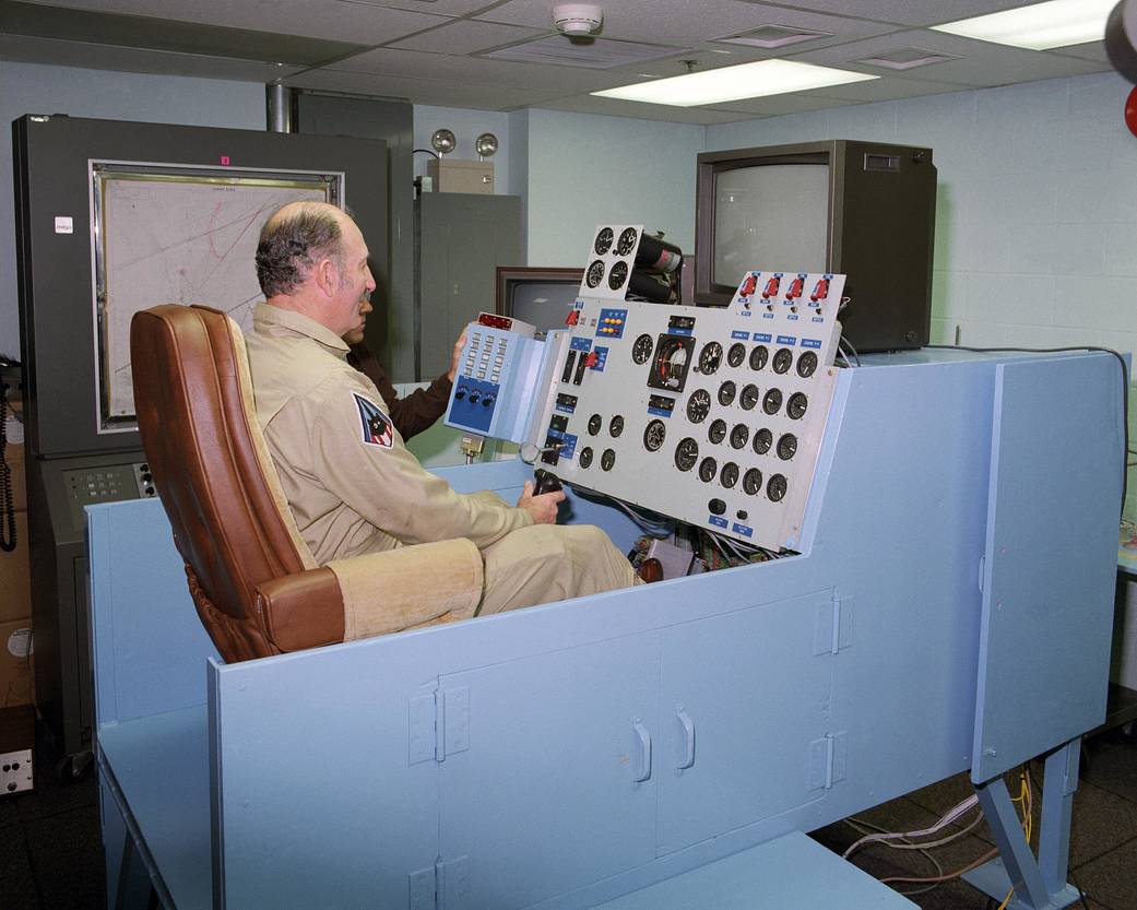 Flight Simulators - Controlled Impact Demonstraton Cockpit