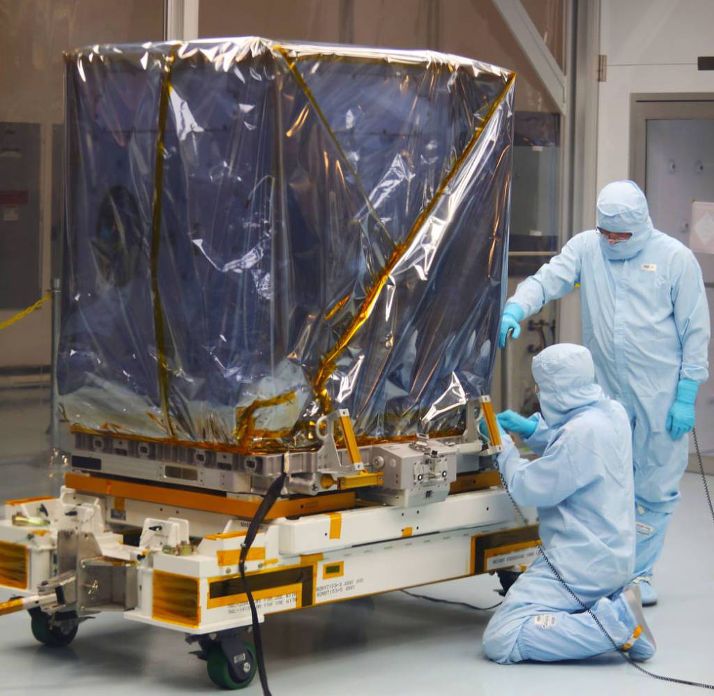 NICER Payload Undergoes Final Packaging
