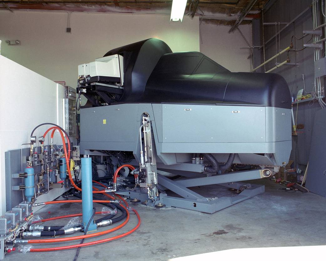 SR-71 Moving Base Flight Simulator