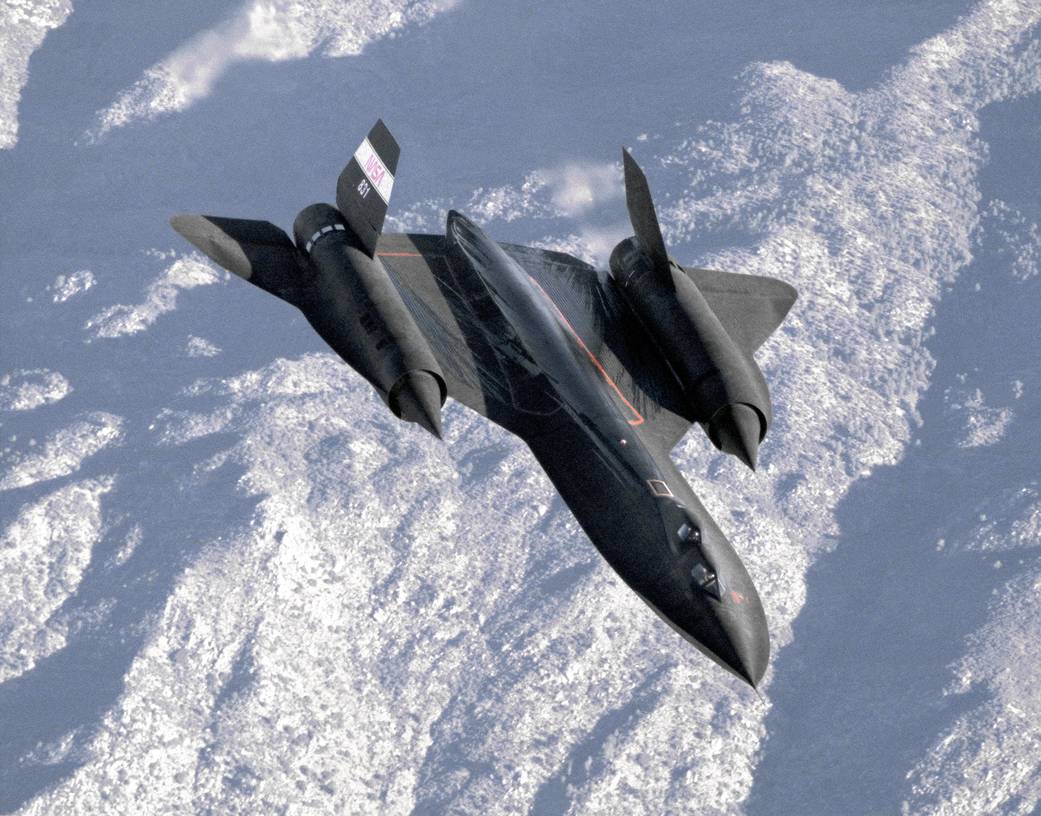 SR-71 in flight.