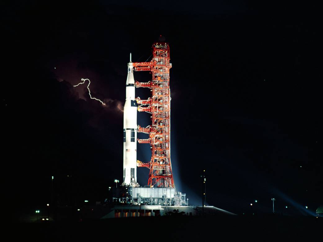 Apollo 15 on the Launch Pad