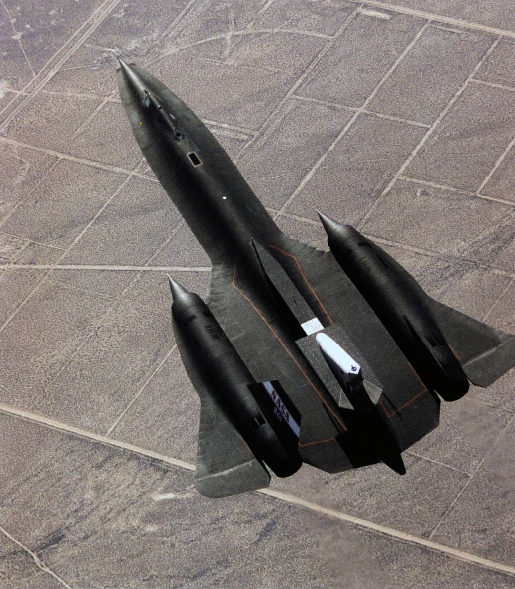 SR-71 #844 with LASRE Aboard