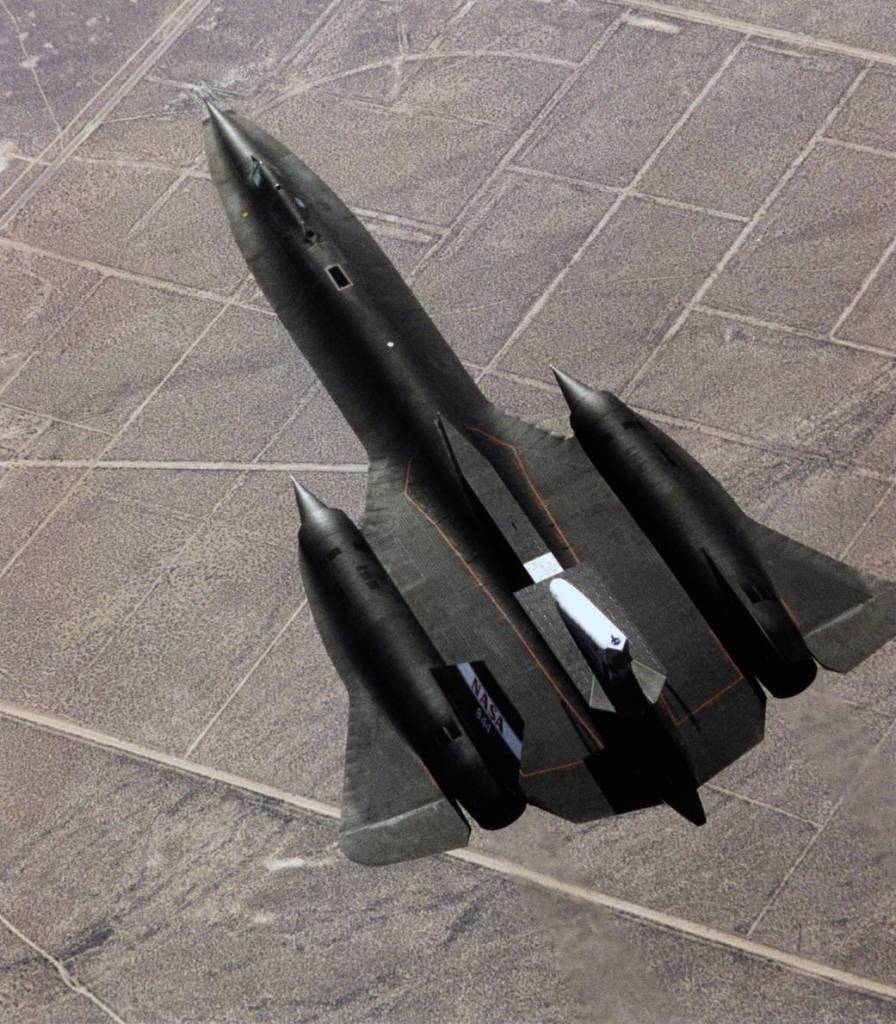 SR-71 #844 with LASRE Aboard