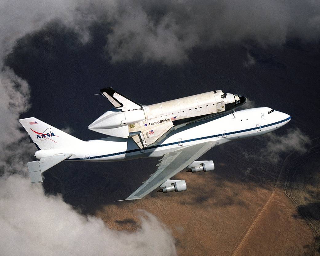 Shuttle Carrier Aircraft (SCA) Space Shuttle Ferry