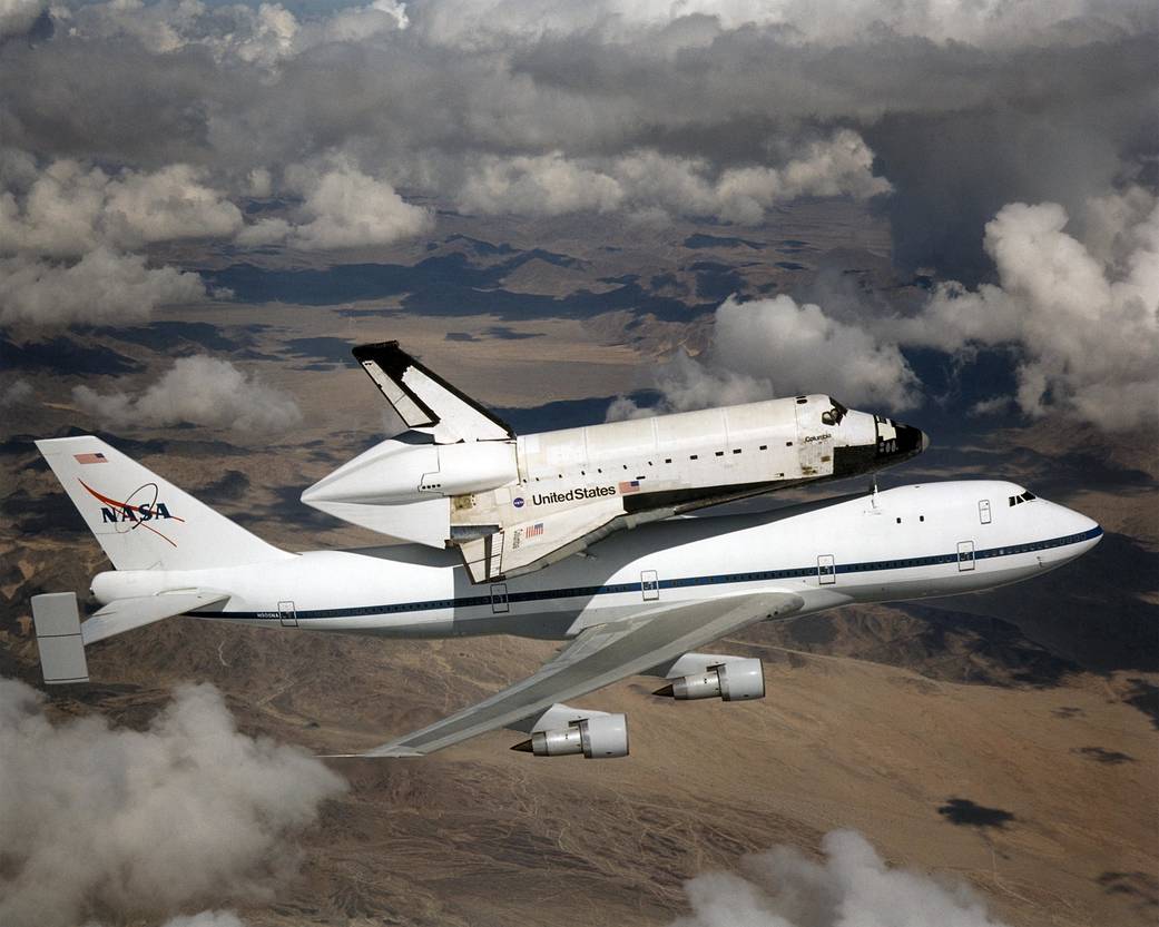 Shuttle Carrier Aircraft (SCA) Space Shuttle Ferry