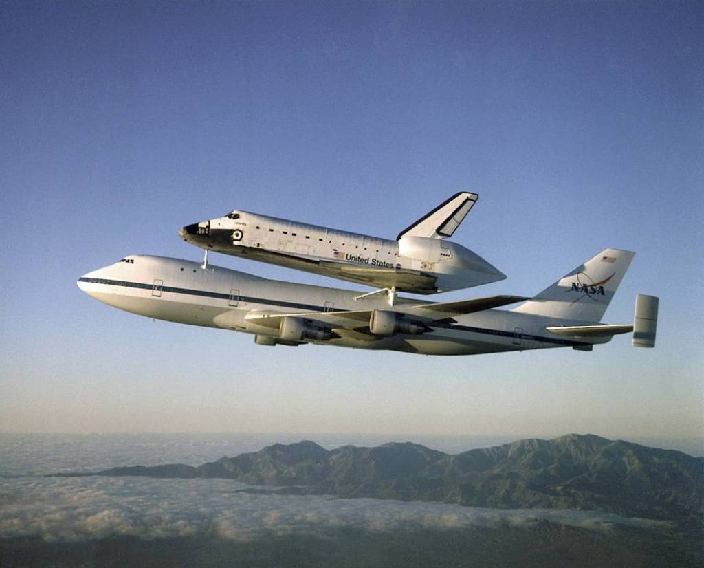 Shuttle Carrier Aircraft (SCA) Space Shuttle Ferry