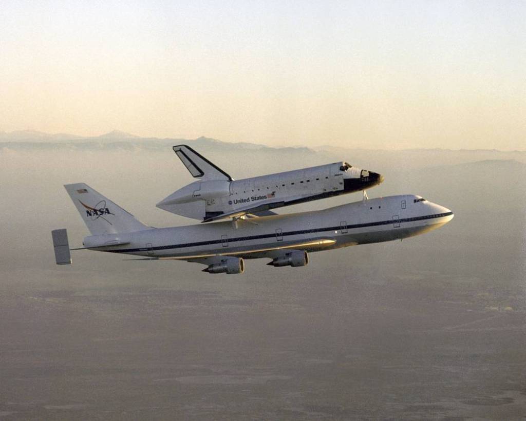 Shuttle Carrier Aircraft (SCA) Space Shuttle Ferry