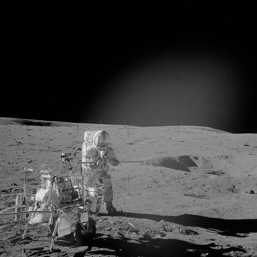Alan Shepard on the Lunar Surface