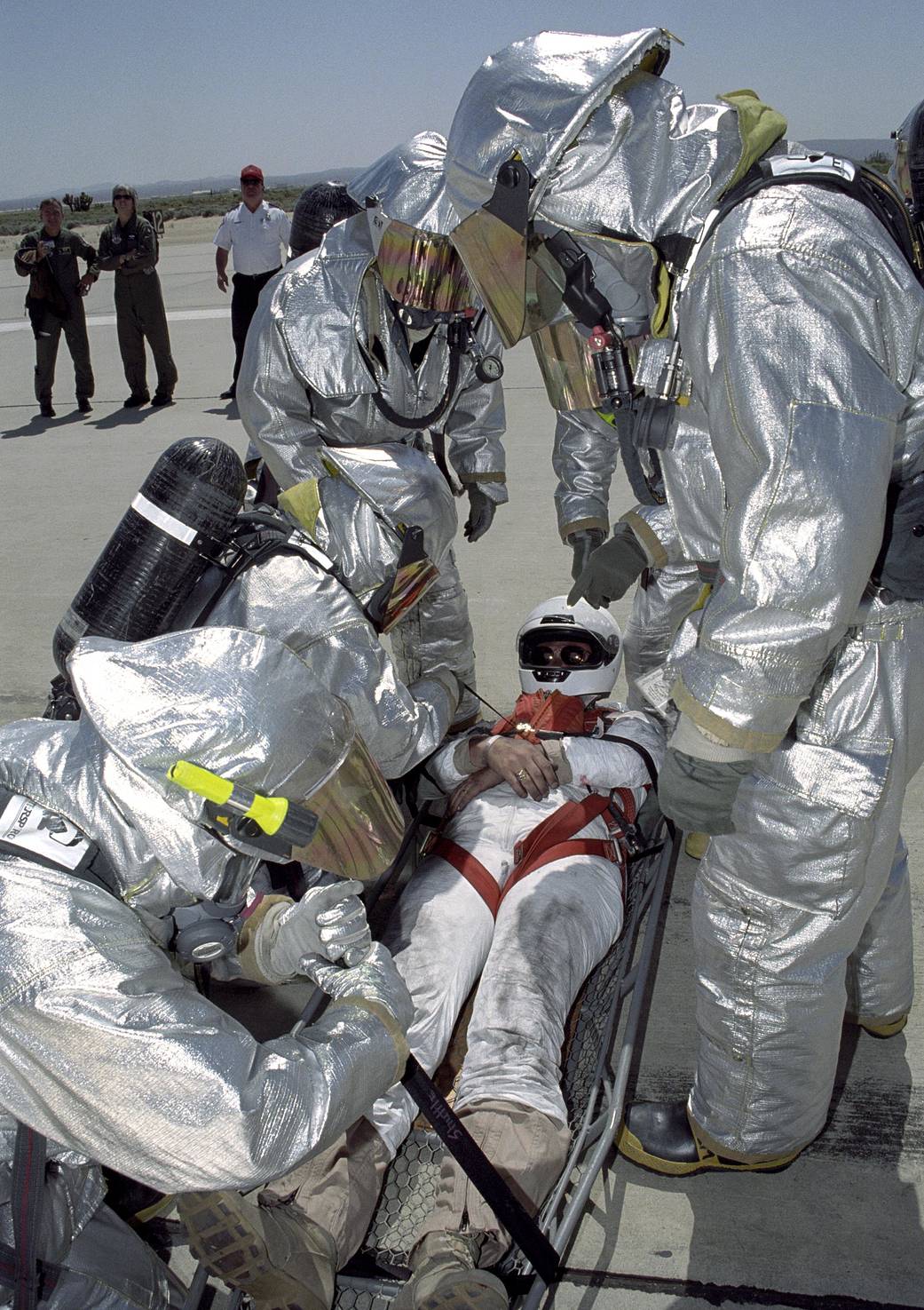 Shuttle Rescue Training Exercise