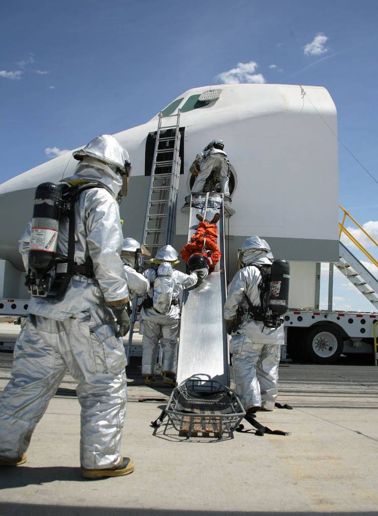 Shuttle Rescue Training Exercise