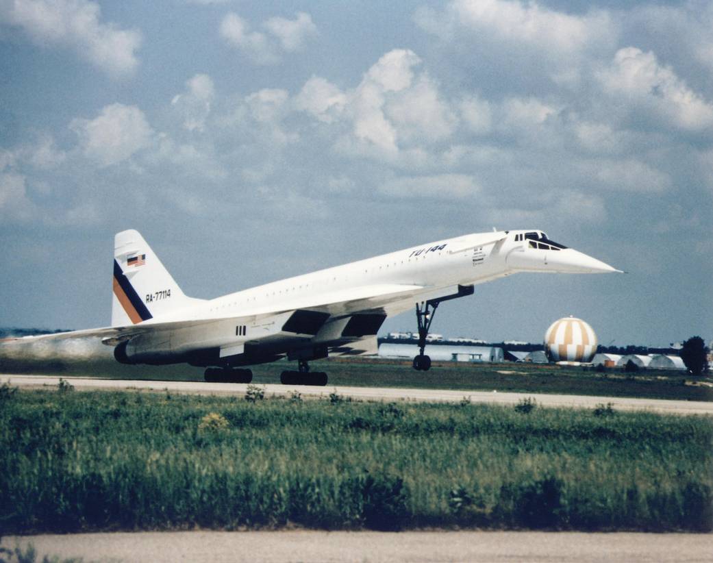 Tu-144LL Supersonic Transport - NASA