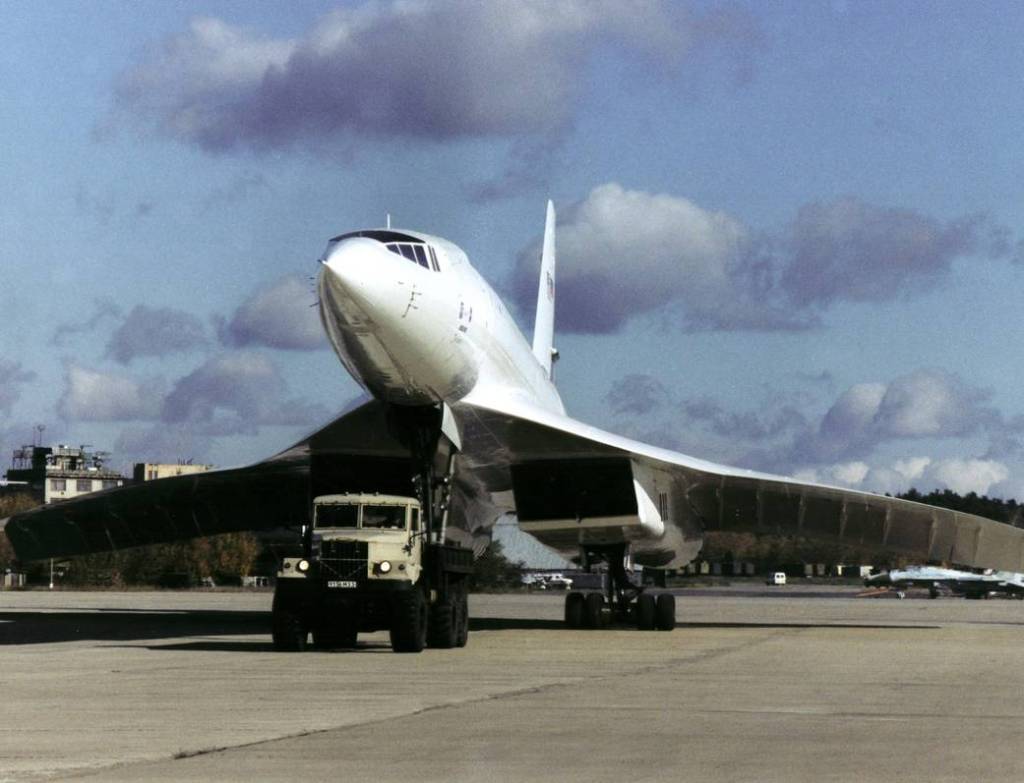 Tu-144LL Supersonic Transport