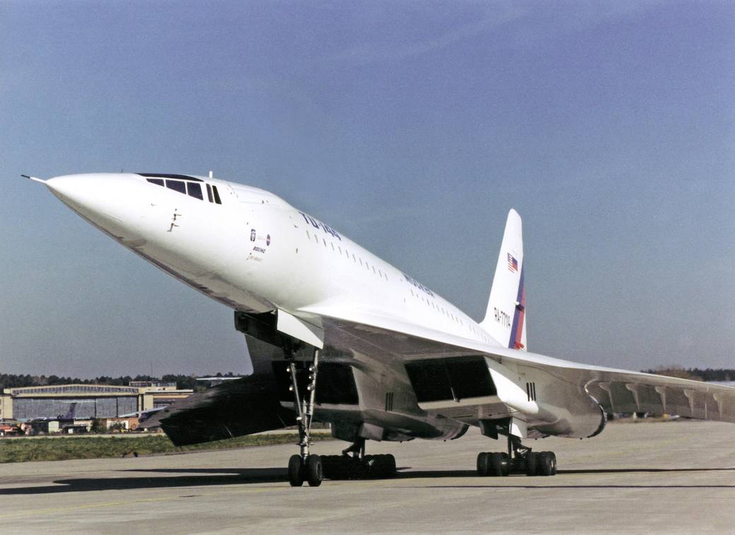 Tu-144LL Supersonic Transport