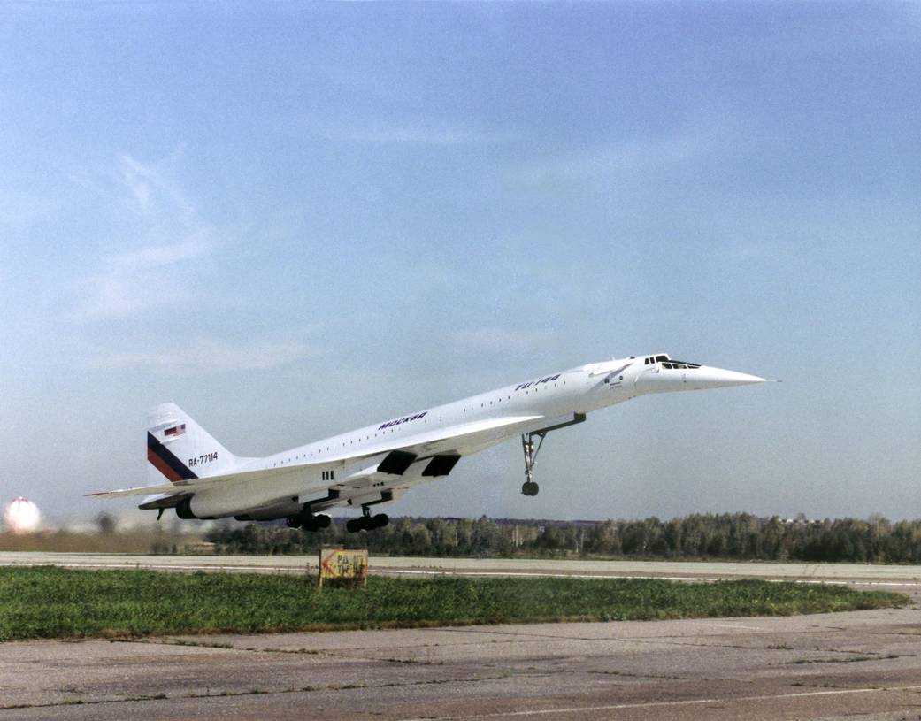 Tu-144LL Supersonic Transport - NASA