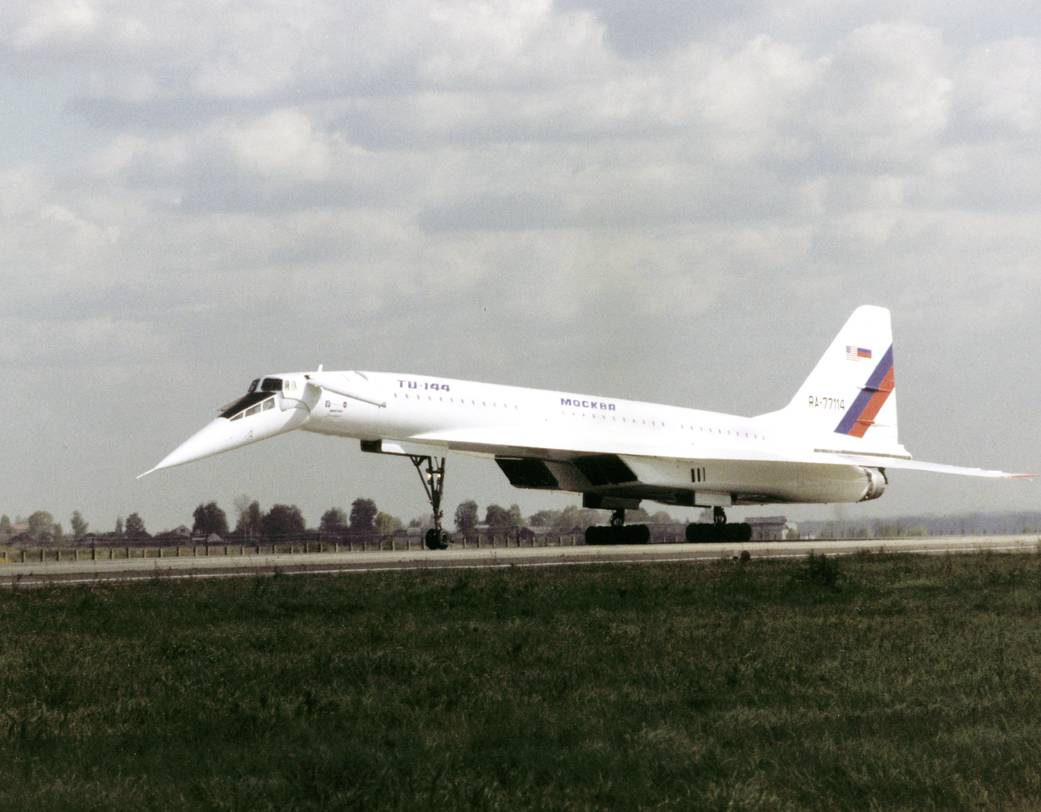 Tu-144LL Supersonic Transport