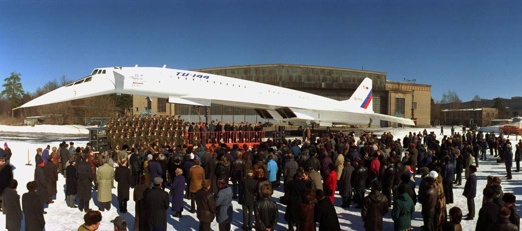 Tu-144LL Supersonic Transport