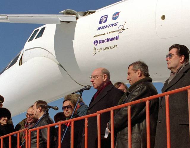 Tupolev Tu-144LL Supersonic Transport