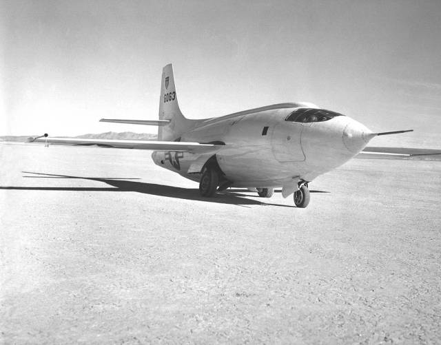 X-1-2 on the Rogers Dry Lakebed