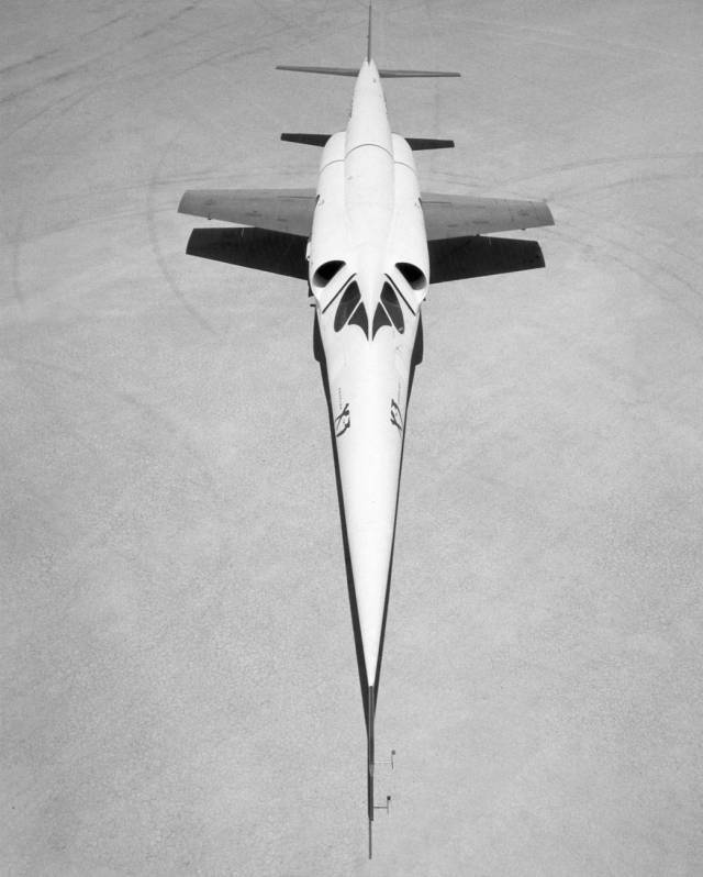 Front View of X-3