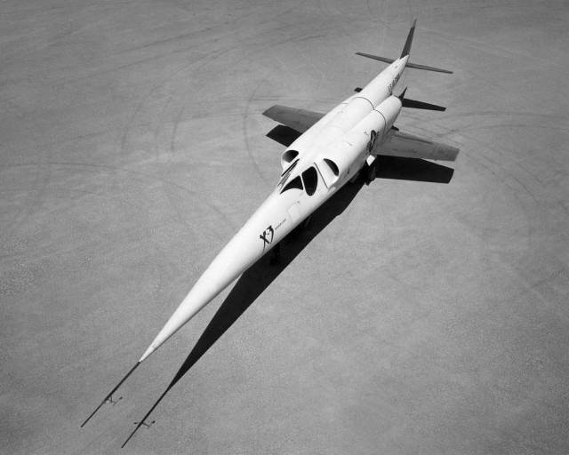Side View of X-3