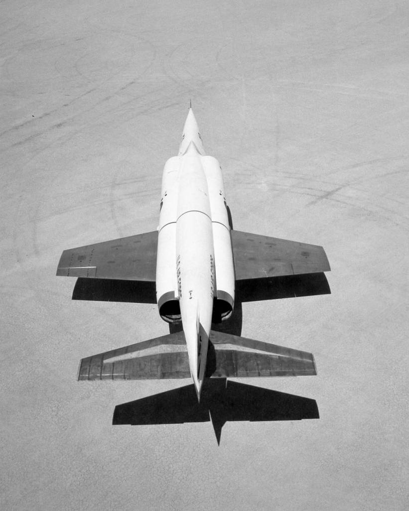 X-3 Stiletto Research Aircraft on EAFB Ramp