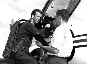 Walker and Bellman Discuss X-4 Test Points