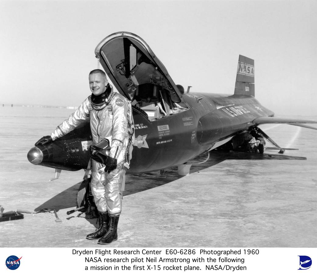 Neil Armstrong and X-15 #1