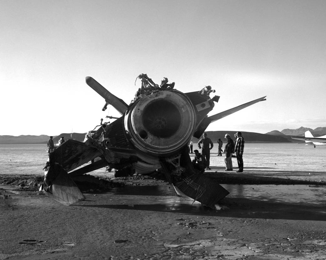 X-15 #2 Crash Landing - NASA