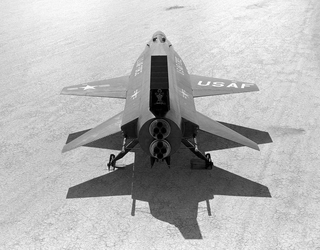 X-15 on the Lakebed at EAFB