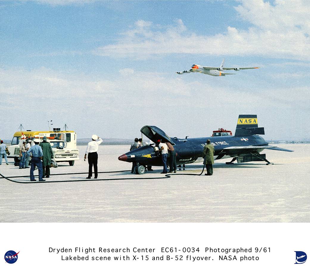 X-15 with B-52 Fly-By